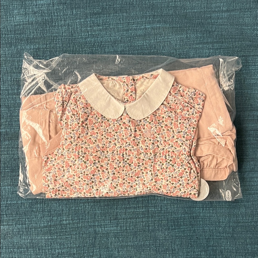 GAP Kids Pink Floral Matching Set